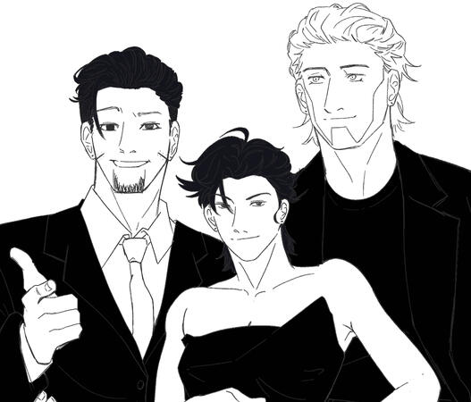 Vasily Pavlichenko x Sena/Seno x Ogata Hyakunosuke